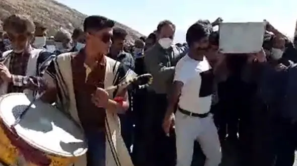 وداع با میراث بان خوزستانی در محوطه باستانی کول فره + فیلم 