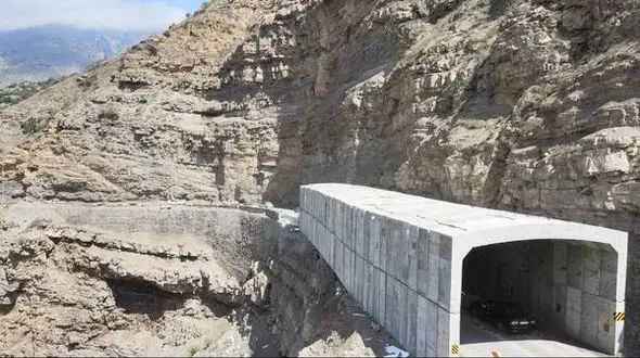 انسداد 9 روزه جاده چالوس به دلیل عملیات عمرانی