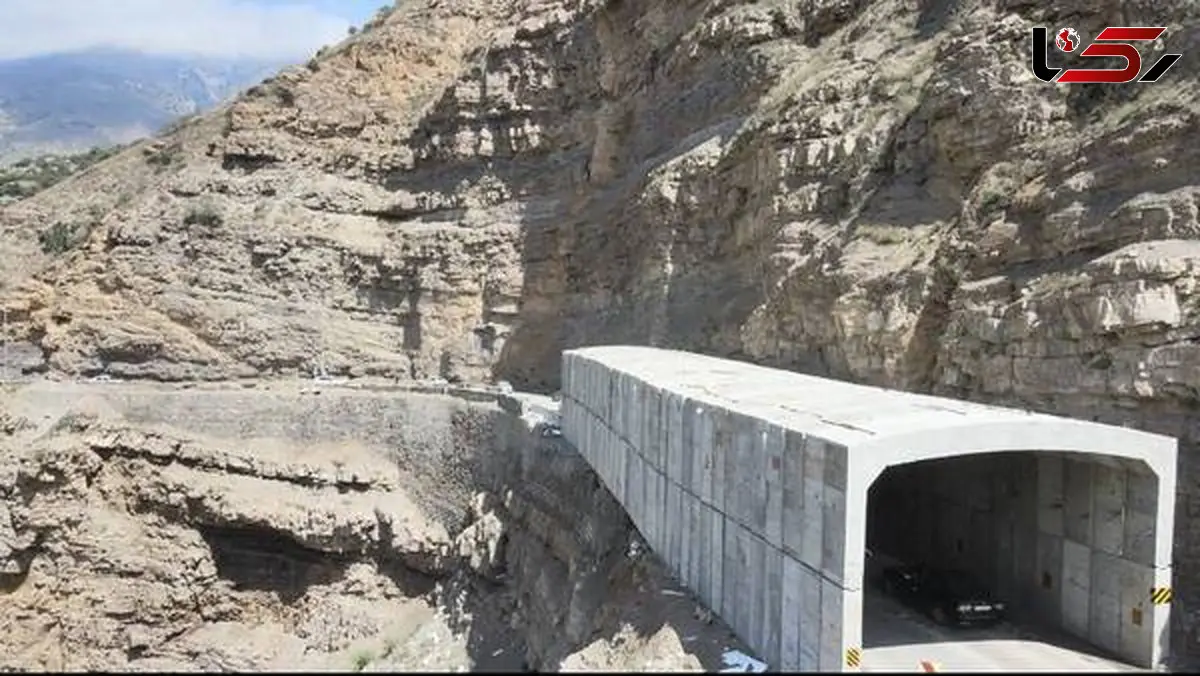 انسداد 9 روزه جاده چالوس به دلیل عملیات عمرانی