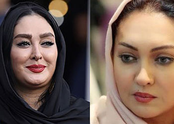 قاب مشترک دیده نشده از الهام حمیدی و نیکی کریمی / عجب استایل خاص و خفنی