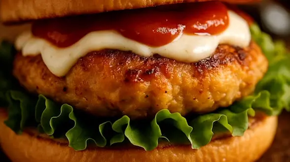 طرز تهیه چیکن‌ برگر خانگی / فیلم و نکات لازم