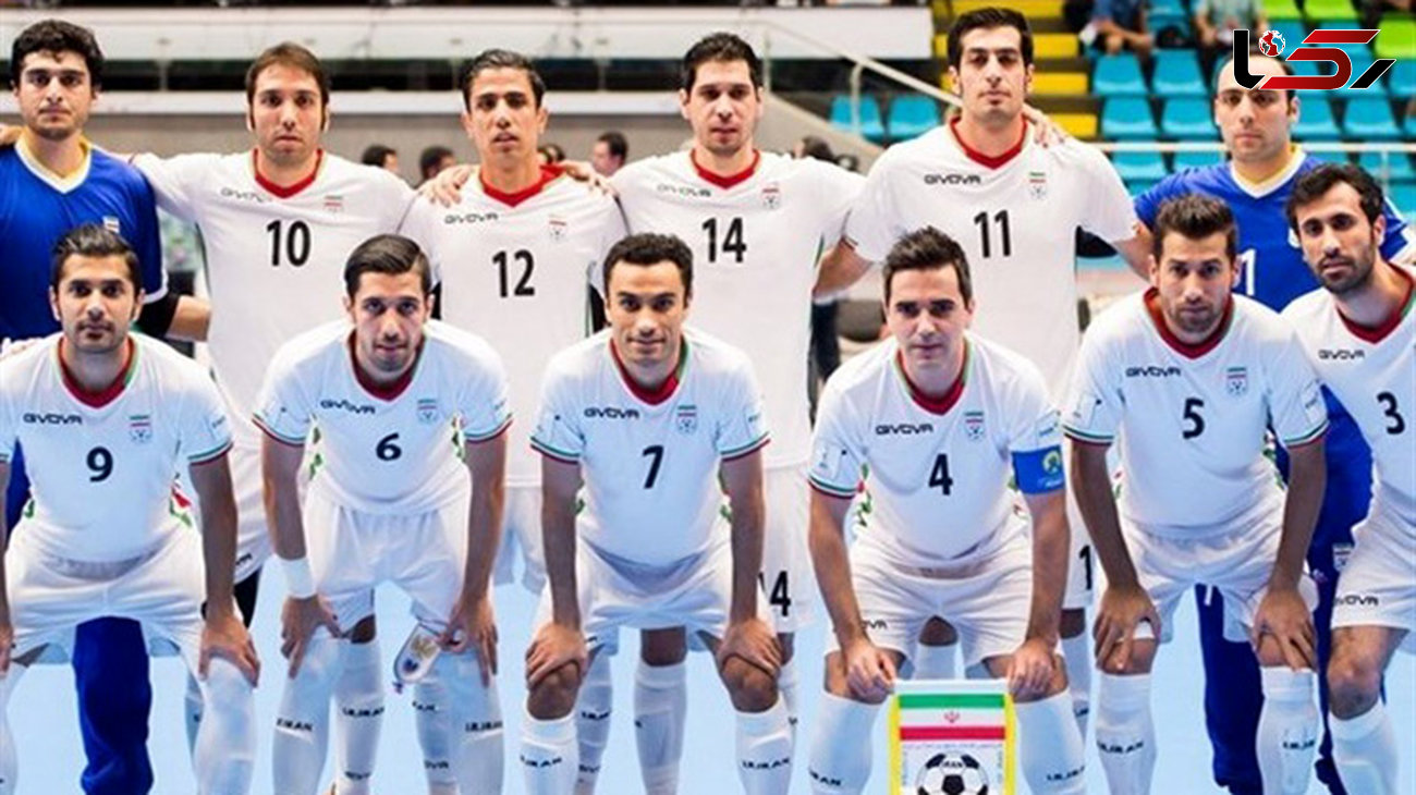  فوتسال ایران همچنان صدرنشین آسیا و ششمین تیم برتر جهان