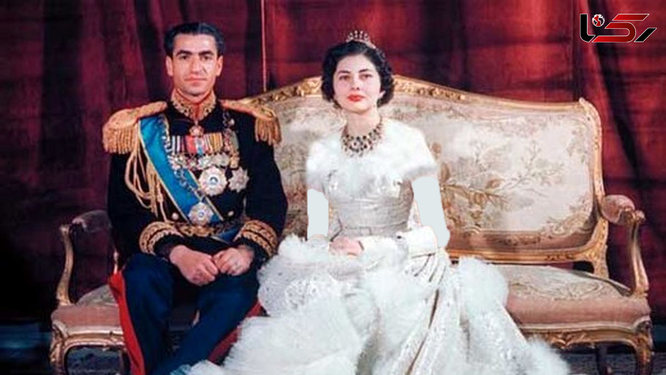 خاص ترین لباس عروس جهان برای زن دوم شاه پهلوی / ثریا به سختی راه می رفت ! + عکس عجیب