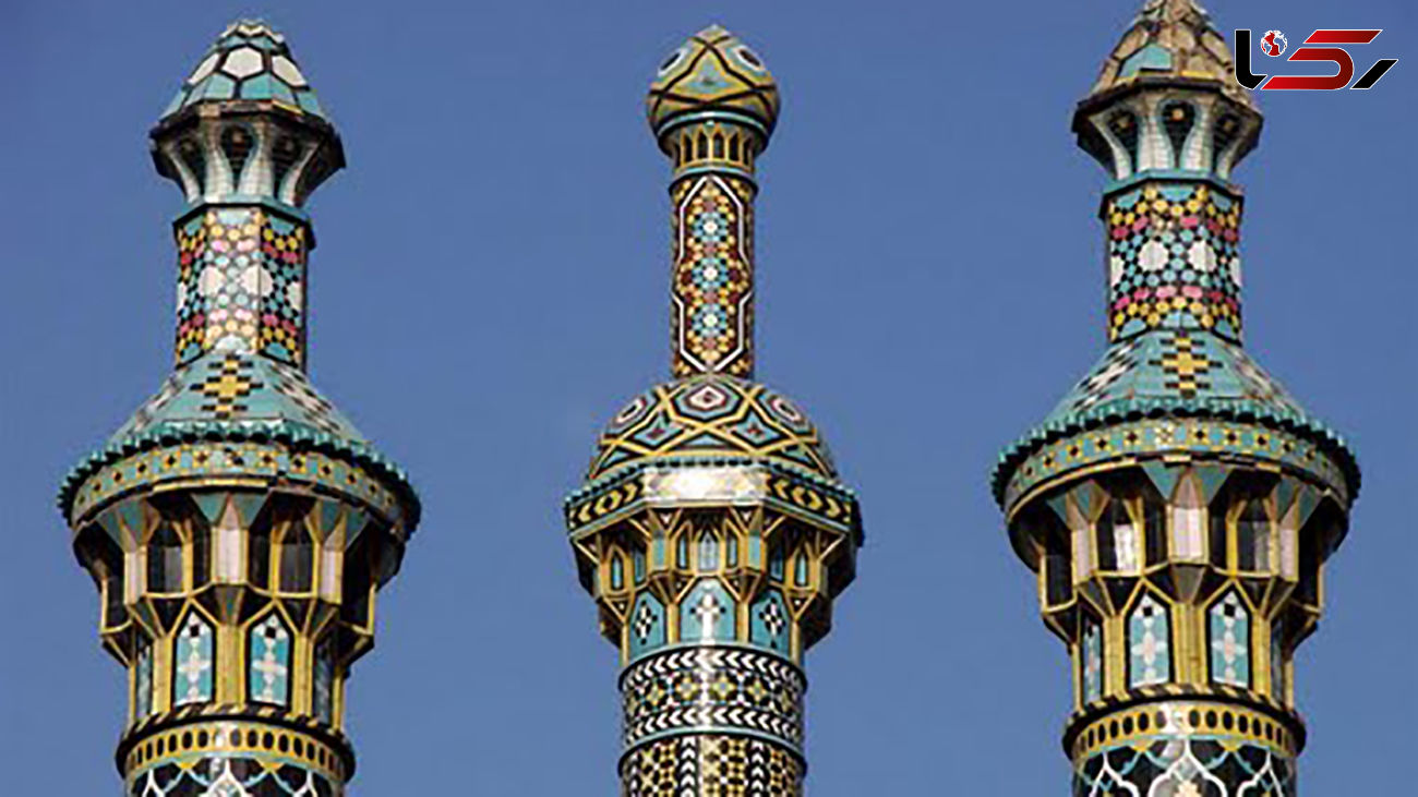 عکس قدیمی از مسجد زنجان