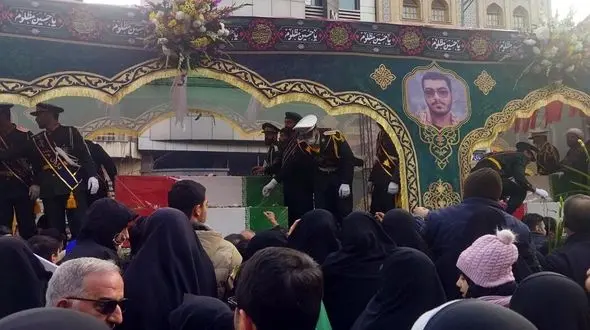 وداع مردم تهران با پیکر پاک شهدای جنایات عناصر صهیونیستی-آمریکایی + فیلم