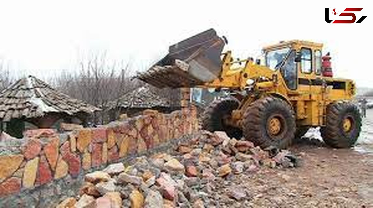  ۹۷۴ بنای غیرمجاز در اراضی کشاورزی استان قزوین تخریب شد
