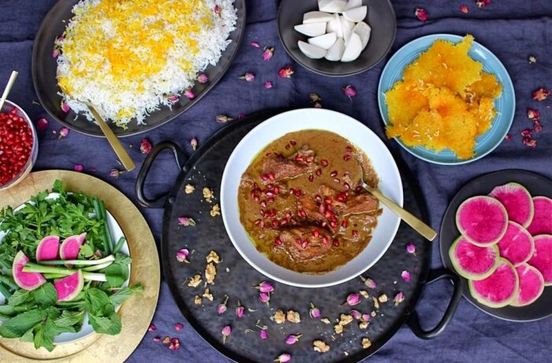 یک روز با غذاهای قاجاری  سفر به طعم‌های اصیل ایرانی