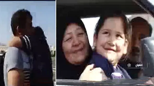 فیلم 15 دقیقه عملیات نفسگیر به خاطر نجات مبینا که همانند بنیتا در خودرو تنها بود + عکس