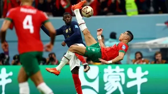 انیمیشن زیبا از شکست مراکش مقابل فرانسه+ فیلم