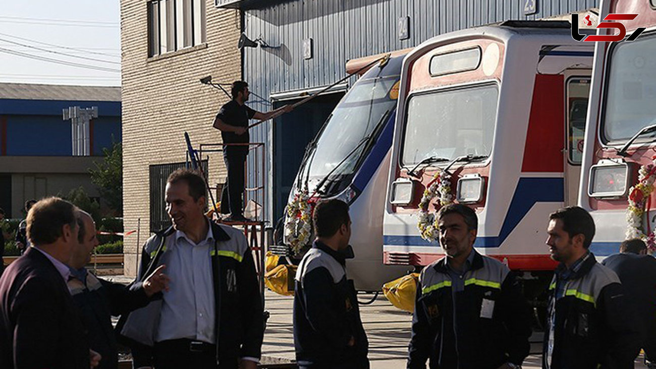 تصادف مرگبار قطار مترو با کارگر ایستگاه چیتگر 