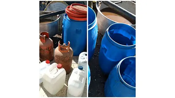 دستگیری تولید کننده مشروبات الکلی دست ساز در رفسنجان + عکس