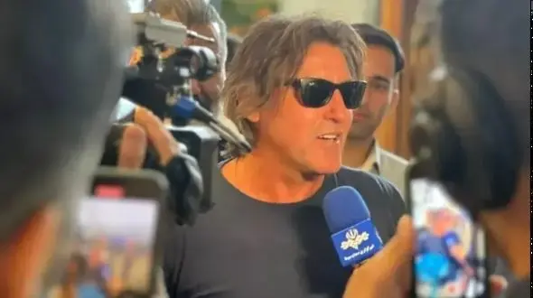 فارسی حرف زدن ساپینتو در مراسم معارفه + فیلم