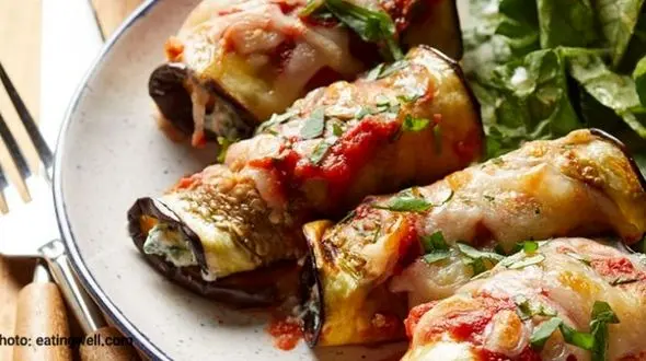 دستور پخت لازانیای رولی بادمجان+ارزش تغذیه ای