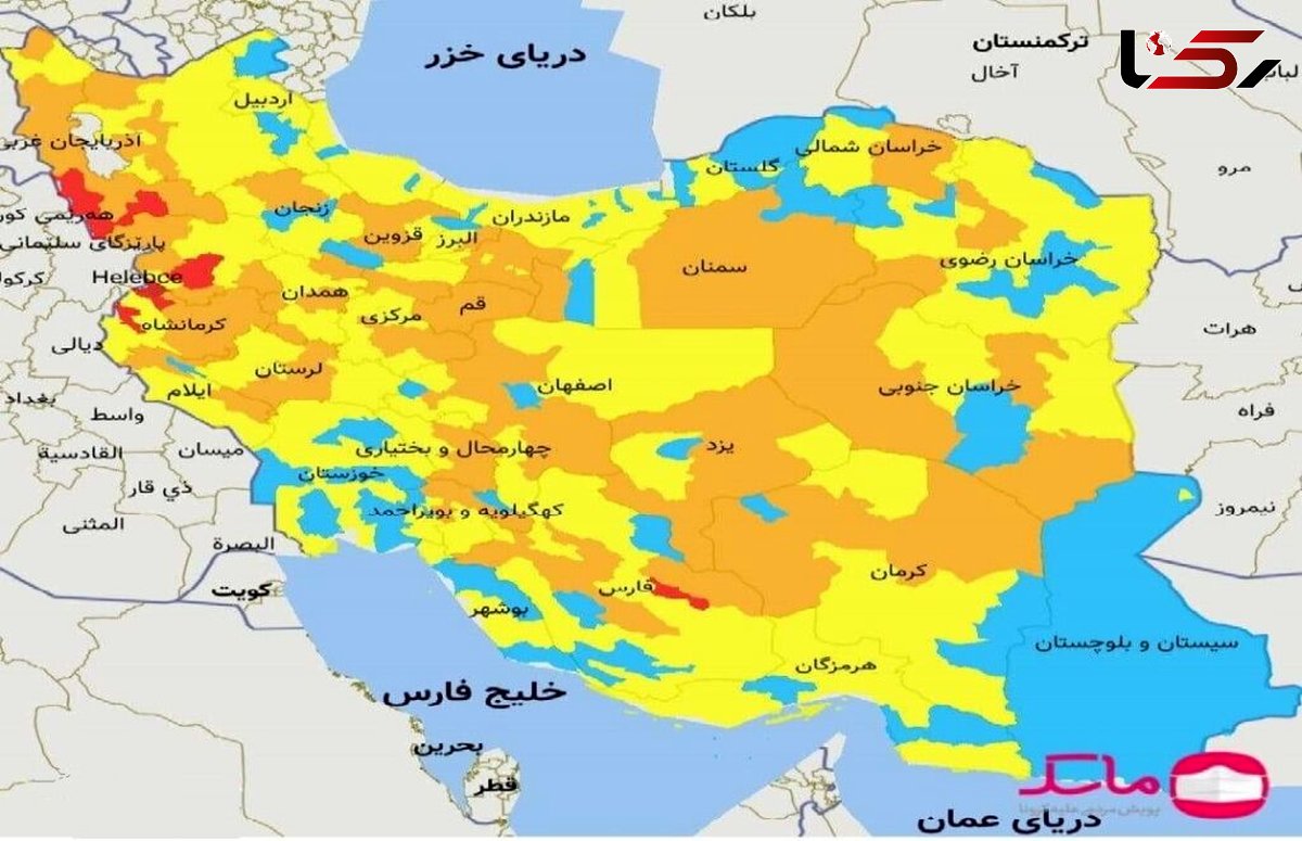 آسمان کرونایی استان سمنان رنگ آبی به خود دید