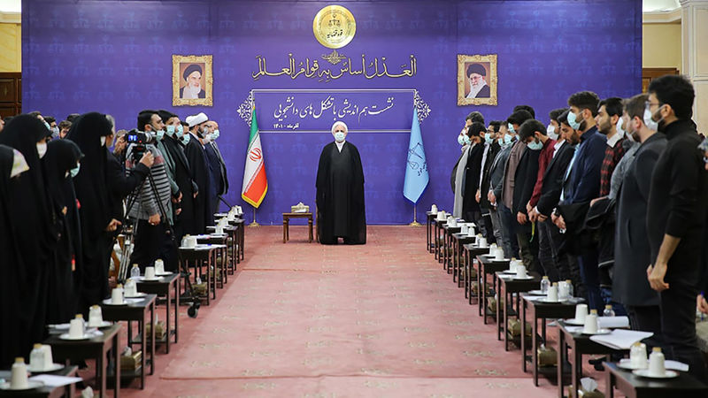 محسنی اژه ای در جمع نمایندگان تشکل های دانشجویی