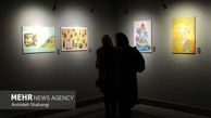 بازدید وزیر فرهنگ از نمایشگاه‌ شانزدهمین جشنواره هنرهای تجسمی فجر / فیلم