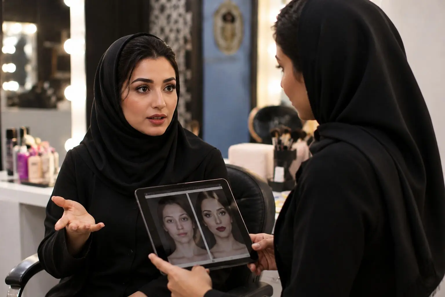 خانم دکتر ایرانی یک روز از زشتی صورتش ناراضی بود/ در آرایشگاه زنانه عروس خانم حرفی زد که زندگی ام را تغییر داد