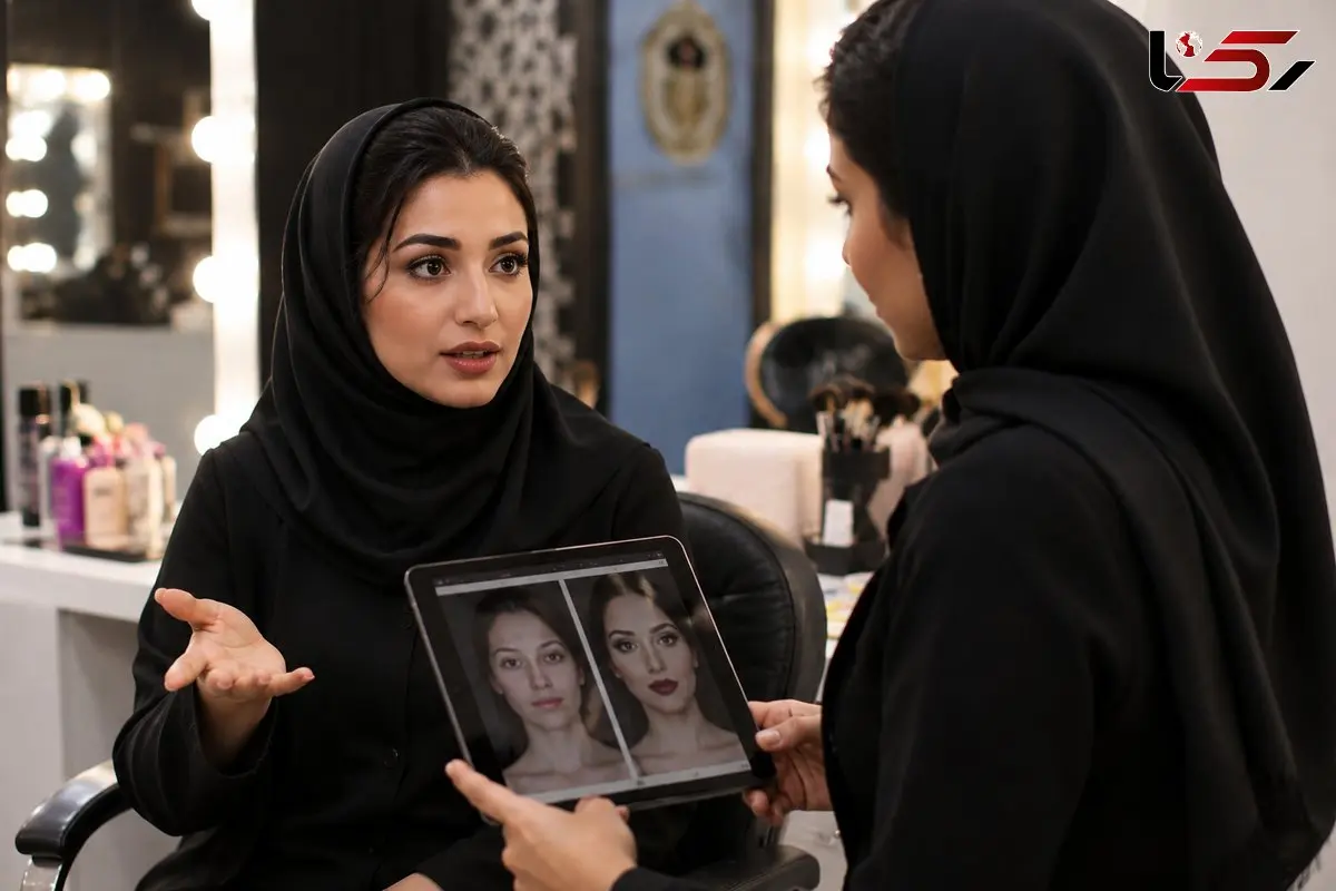 خانم دکتر ایرانی یک روز از زشتی صورتش ناراضی بود/ در آرایشگاه زنانه عروس خانم حرفی زد که زندگی ام را تغییر داد