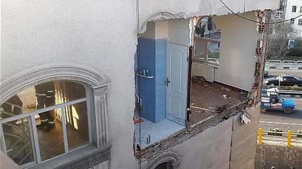  تصاویر / نشت گاز خانه را منفجر کرد 