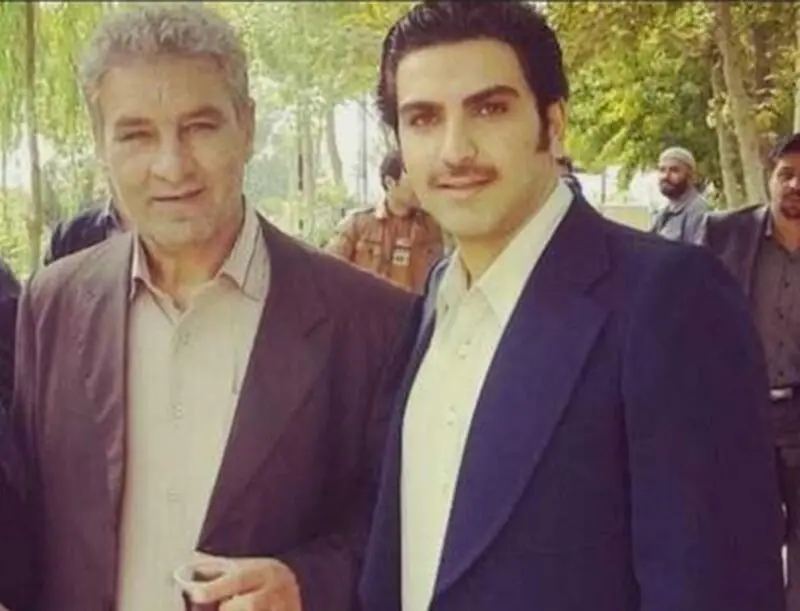  جعفر دهقان و پسرش