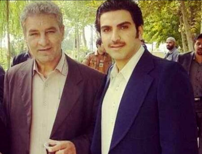  جعفر دهقان و پسرش
