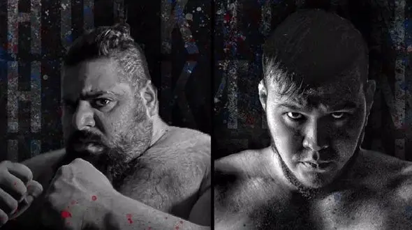 هالک ایرانی باز هم سوژه شد + فیلم کری خوانی با گوریل قزاقستان !