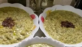 طرز تهیه آشی که ضرب المثل شده! / فیلم