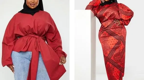 عکس‌ها از اولین مدل محجبه بزرگ سایز