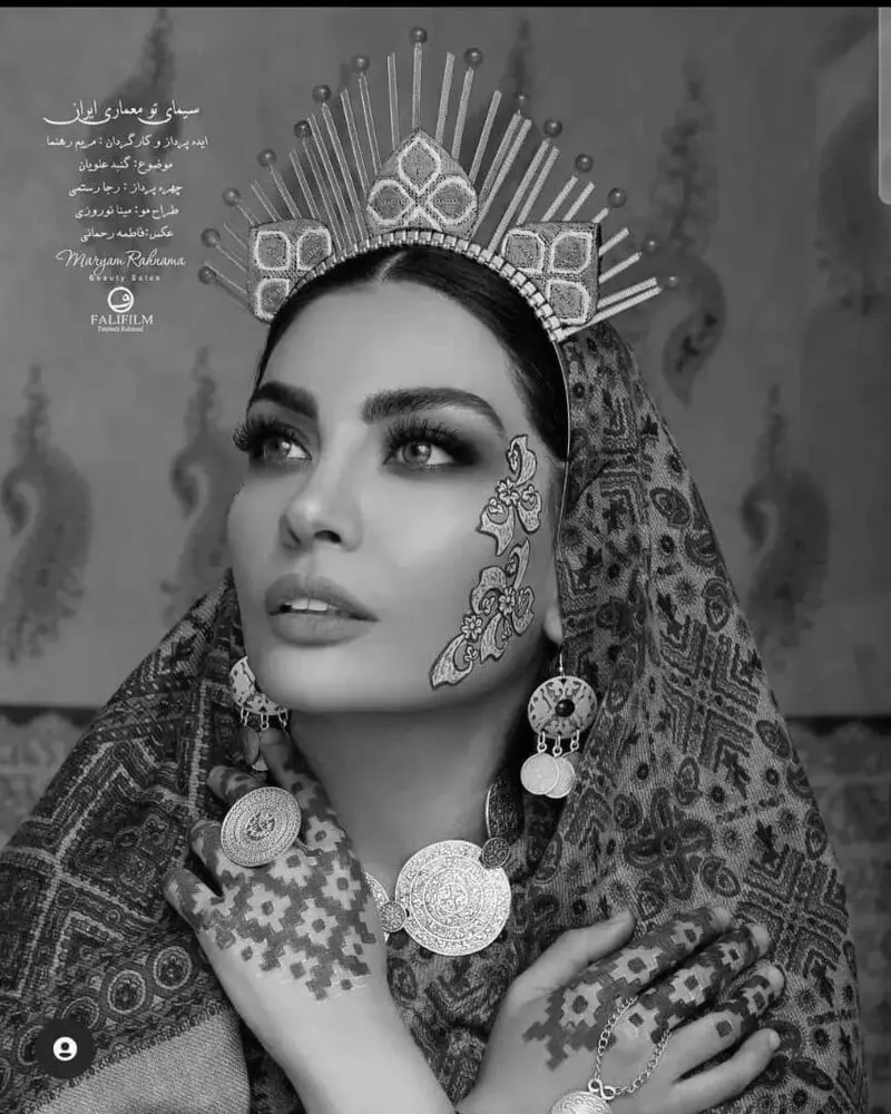 گریم بازیگران زن با نقش معماری ایران