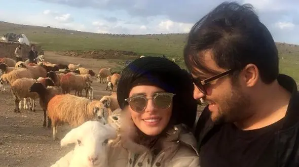 عکس جشن عروسی اعیانی مهدی سلوکی بازیگر سریال ستایش بازن فوق جوانش !