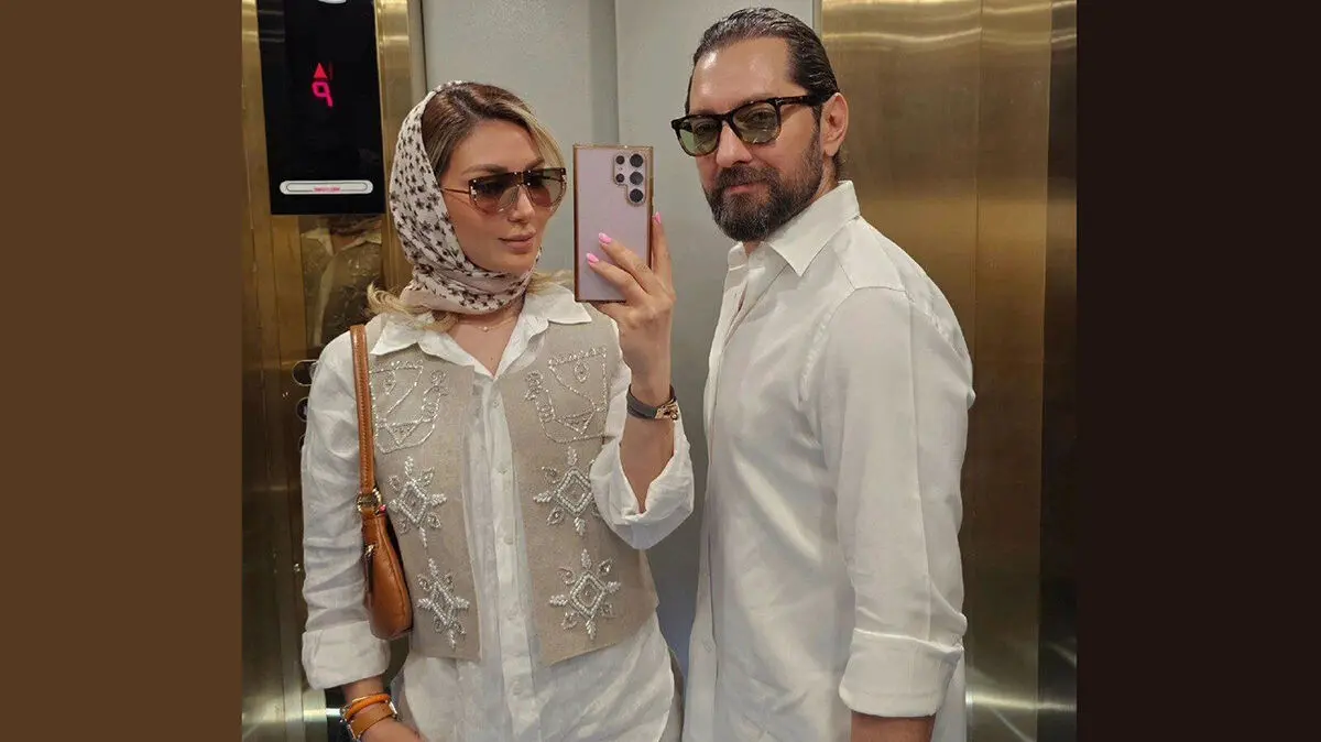 سفره آبگوشت شاهانه بهرام رادان و مینا مختاری