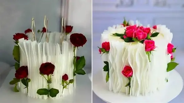 زیباترین مدل‌ های کیک تولد گل‌ دار؛ مخصوص جشن‌ های خاص