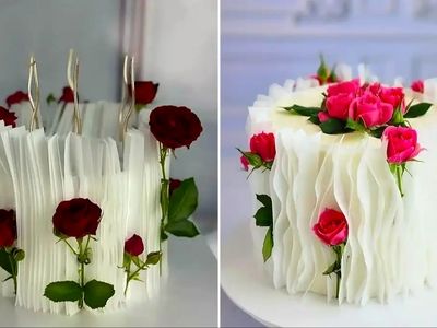 زیباترین مدل‌ های کیک تولد گل‌ دار؛ مخصوص جشن‌ های خاص