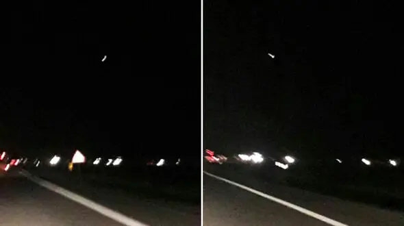 پرواز یک شی نورانی ناشناس از  آرامگاه کوروش تا تخت جمشید+ تصاویر 