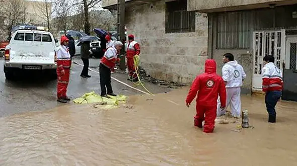  آماده‌باش عملیاتی هلال‌احمر خوزستان در پی هشدار بارندگی