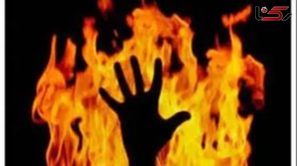 بستری شدن آتش‌نشان سنندجی پس از حادثه خودسوزی