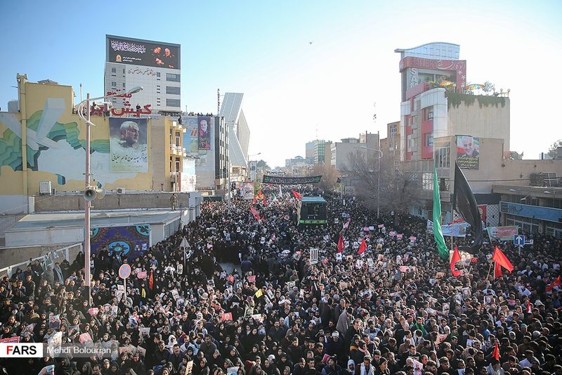 آئین تشییع و خاکسپاری سردار«حاج قاسم سلیمانی»