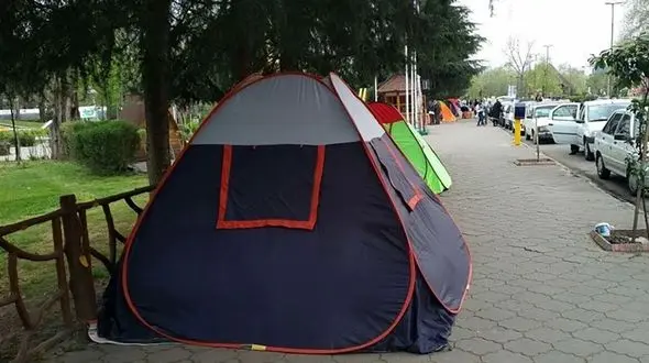  نصب چادر مسافرتی ممنوع شد