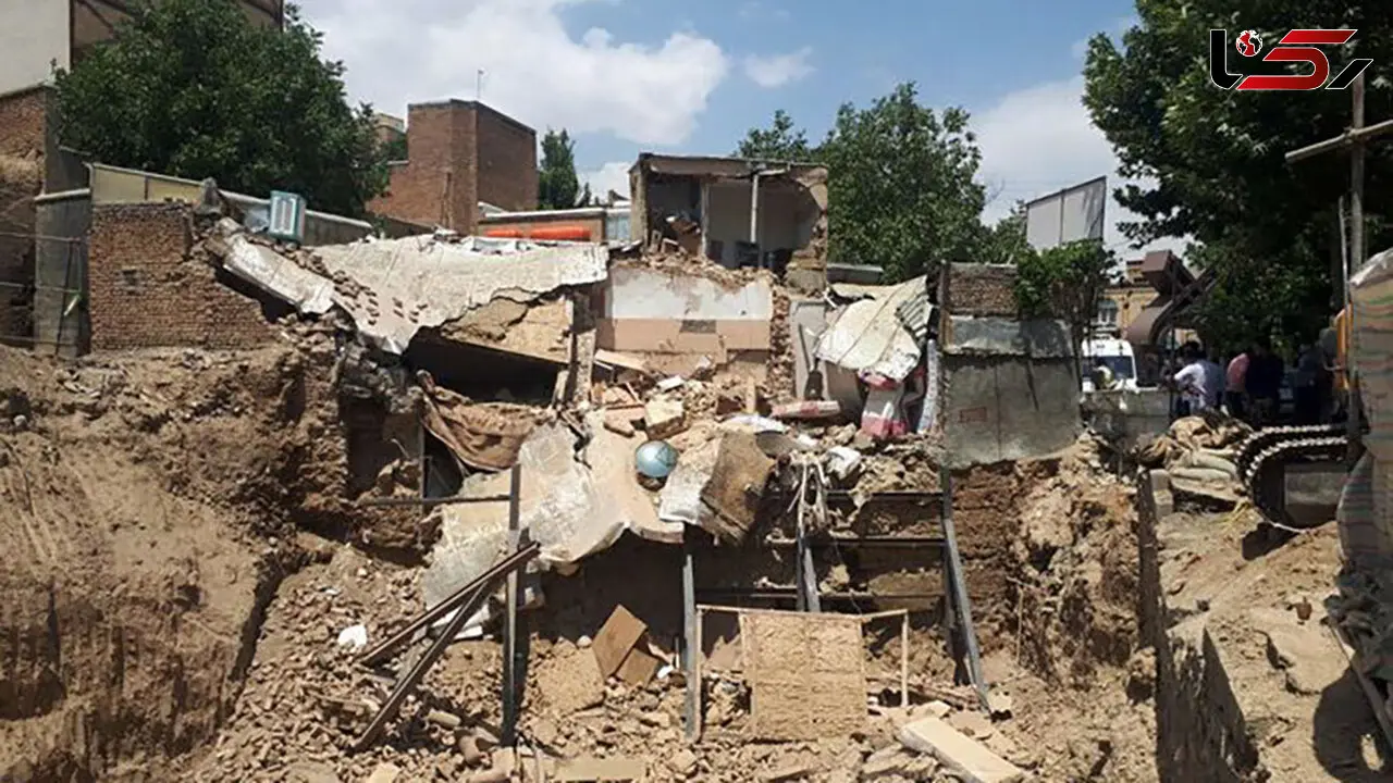 زنده زنده دفن شدن زن سنندجی در آوار یک خانه