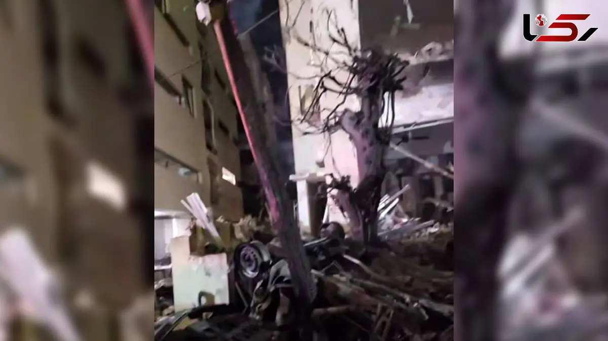 فیلم / آثار تخریب موشک‌های بالستیک ایرانی در تل‌آویو