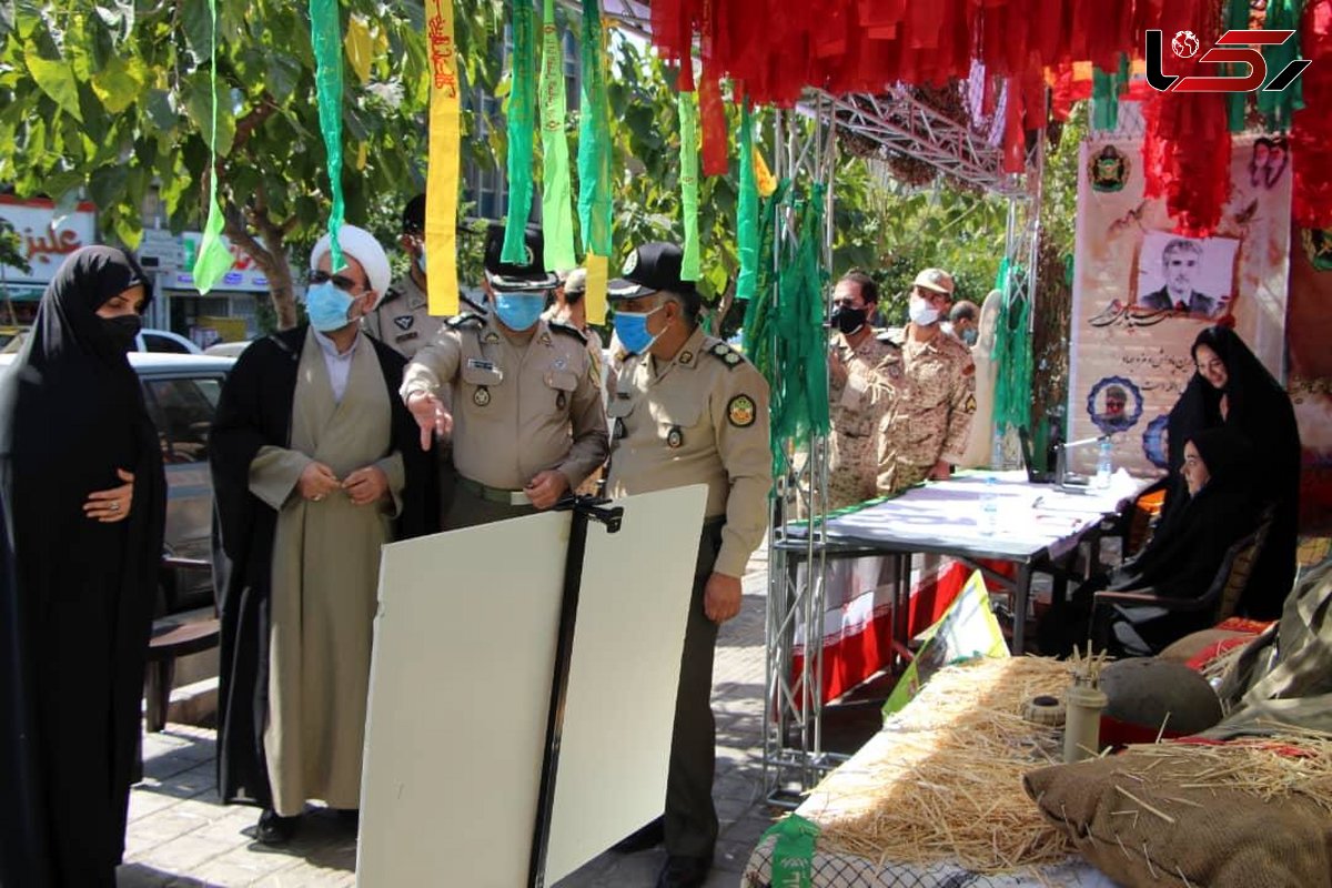 نمایشگاه اقدامات  ارتش در زمان جنگ در فرهنگسرای سرو