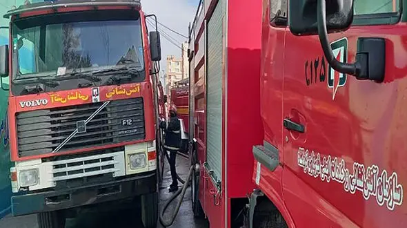 اتوی مو عامل اصلی آتش سوزی یک منزل مسکونی در کاشان