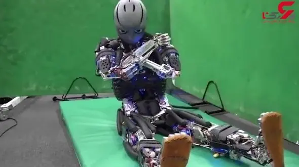 این ربات عرق می کند! +فیلم