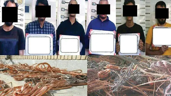 این 6 مرد عامل قطع برق سریالی غرب مشهد بودند + عکس اشباح سیاه پوش