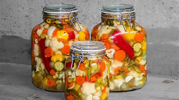 نکات پررنگ در تهیه ترشی پاییزه