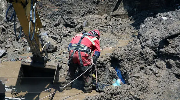 کشف جسد زن و مرد جوان در سیل رفسنجان