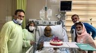 جشن تولد آقای کارگردان ایرانی در آی‌سی‌یو بیمارستان! +عکس