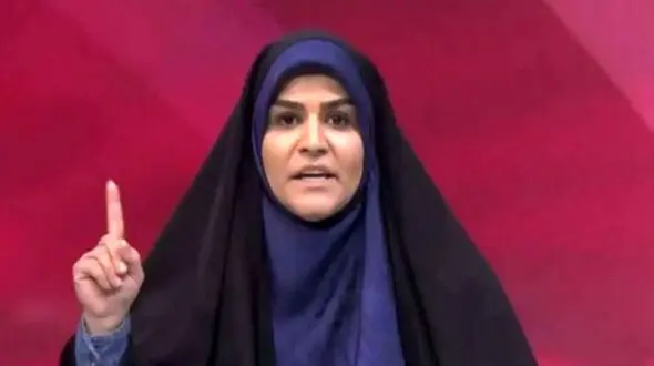 این عکس سحر امامی در شام غریبان متفاوت بود / خانم مجری صداوسیما باز پربازدید شد!