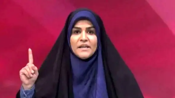 این عکس سحر امامی در شام غریبان متفاوت بود / خانم مجری صداوسیما باز پربازدید شد!