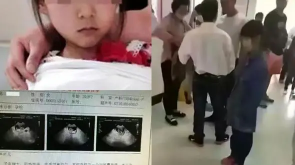 باردار شدن عروس 12 ساله / داماد 40 ساله در بیمارستان دستگیر شد + عکس